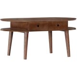  Stolić za kavu 100 x 50 x 46 cm od masivnog bagremovog drva | shoptok.hr
