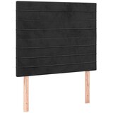 Box spring krevet s madracem crni 90x190 cm baršunasti | shoptok.hr