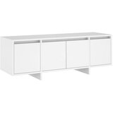 Maison Chic TV omarica - TV stojalo - Televizijska omarica bela 120x30x40,5 cm inženirski les, (21699135) Cene