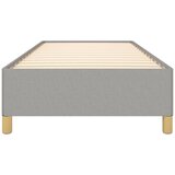  Okvir za krevet bez madraca svjetlosivi 80x200 cm od tkanine | shoptok.hr
