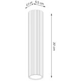  Brilagi - LED spot svetiljka CRESTO 1xGU10/10W/230V 30 cm crvena | Eponuda.com
