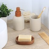 TENDANCE SAS Čaša za četkice 8x10 cm cement bez | Eponuda.com