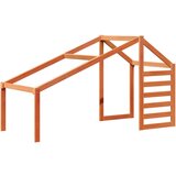 Furnova Streha za otroško posteljo voščeno rjava 188x82x113 cm borovina, (21918609) | Shoptok.si
