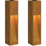  Solarna LED svjetiljka za stazu 2 pcs Galvanizirano | shoptok.hr