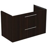 Ideal Standard Tamno smeđi zidni ormarić za ispod umivaonika u dekoru hrasta 100x63 cm i.Life B – | shoptok.hr