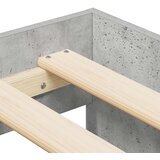  Okvir kreveta za skladište betonski sivi 100x200 cm | shoptok.hr