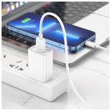hoco. USB-kabel za iPhone Lightning 8-pin 2.4A Gratifed X88 bel | Shoptok.si