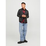Jack & Jones Srajca 'Edarren' rdeča / črna | Shoptok.si