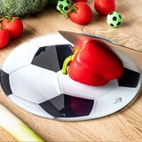  Steklena deska za rezanje z motivom nogometne žoge | Shoptok.si