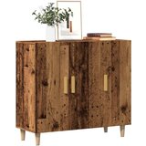 vidaXL Komoda boja starog drva 90 x 34 x 80 cm od konstruiranog drva Cijene