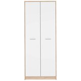 MID.YOU OMARA S KLASIČNIMI VRATI, bela, hrast sonoma | Shoptok.si
