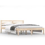 Furnova Posteljni okvir iz trdne borovine 140x190 cm, (21940347) | Shoptok.si