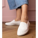 Gemre White women's slip-on sneakers Gerri | Shoptok.si