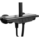Rea Tuš set s termostatom Savio Black | shoptok.hr