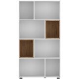 Modern Living Regal Marlow, Bela, Barva Hrasta | Shoptok.si