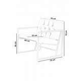 Atelier Del Sofa fotelja oslo fume
