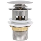  Potisni odvod sa zaštitom od prelijevanja srebrni 6,4x6,4x9,1cm | Eponuda.com