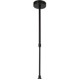 Candellux luster/visilica-less viseća lampa 4X40W E14 crna mat | ePonuda.com