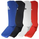 Bombažni ščitniki za golenico in nart Adidas - Shin Instep - Bela , Small