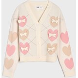 Sinsay Oversize kardigan sa srcima i mašnicama | shoptok.hr