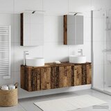  Set ormarića za kupaonicu 5 kom. Staro drvo Konstruirano drvo | shoptok.hr