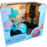  Gumeni auto sa semaforom - Plava Cijene