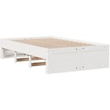  Okvir kreveta bez madraca s ladicama bijeli 135x190 cm borovina | Eponuda.com