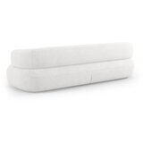 Micadoni Slonokoščena sedežna garnitura iz tkanine bouclé 226 cm Jenny – | Shoptok.si