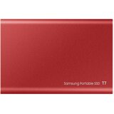 Samsung Portable SSD disk T7 1TB red MU-PC1T0R/WW | Shoptok.si