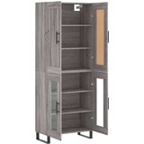  Visoka komoda siva sonome 69 5x34x180 cm od konstruiranog drva | shoptok.hr