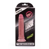 Lovetoy 2019 Dual Layered Platinum Silicone Cock 7" Flesh Cijene