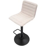 Mauro Ferretti Bel/črn barski stol z nastavljivo višino (višina sedeža 61 cm) Malia – | Shoptok.si