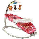 Jaje za ljuljanje s efektom vibracije 2u1 Giraffe - roza | shoptok.hr