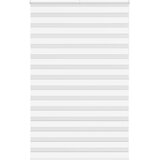 vidaXL zebra senčilo bela 150x200 cm tkanina širina 145,9cm poliester | Shoptok.si