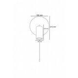 Opviq zidna lampa app oak | Eponuda.com