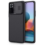 Nillkin CAMSHIELD ZAŠČITNA MASKA ZA XIAOMI REDMI NOTE 10 PRO črna | Shoptok.si