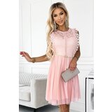 numoco basic Dress with lace and gold belt Numoco | ePonuda.com