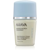 Ahava Deadsea Water Magnesium Rich dezodorans roll-on bez aluminija 50 ml za žene | shoptok.hr