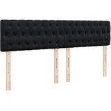  Krevet s oprugama i madracem crni 200x200 cm baršunasti | shoptok.hr
