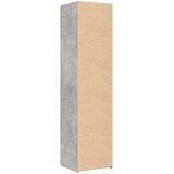  Visoka komoda siva betona 45x42,5x185 cm od konstruiranog drva | Eponuda.ba