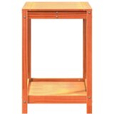  Stol za sadnju s policom voštano smeđi 82,5x50x75 cm borovina | shoptok.hr