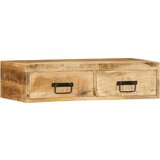 vidaXL Stenska TV omarica 80x30x19 cm trden robusten mangov les | Shoptok.si