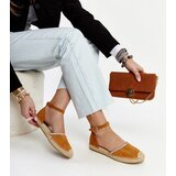 Gemre Brown espadrilles with Aydan embellishment | Shoptok.si