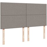  Krevet s oprugama i madracem smeđesivi 200x200 cm od tkanine | shoptok.hr
