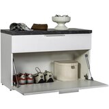 Mömax Garderobna Klop Mundi, Bela, Videz Marmorja | Shoptok.si