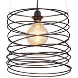 Globo 15640H - Luster na sajli TILLY 1xE27/60W/230V crna | Eponuda.com