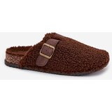 Boto Women's slippers with fleece type lamb Brown Lorivine | shoptok.hr