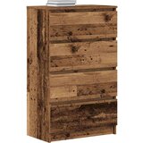 vidaXL Bivak Stari les 60x35x98,5 cm Inženirski les | Shoptok.si