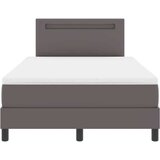  Okvir postelje z vzmetnico Siva 120 x 200 cm Umetna koža, (5000022870) | Shoptok.si