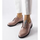Gemre Pink lace-up shoes Edmonton | ePonuda.com